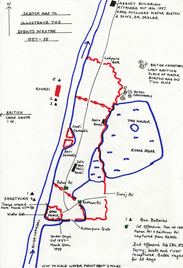 Sketch of the 1858 Offensive