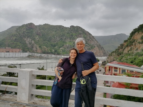 Anjali and Data on Bisalpur Dam July 2025