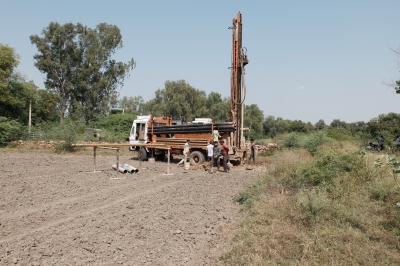 Drilling a Borewell