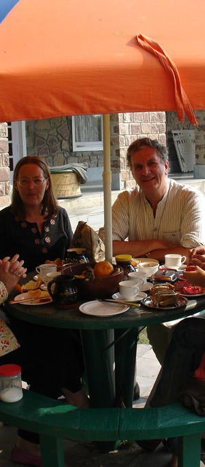 Breakfast in the Garden