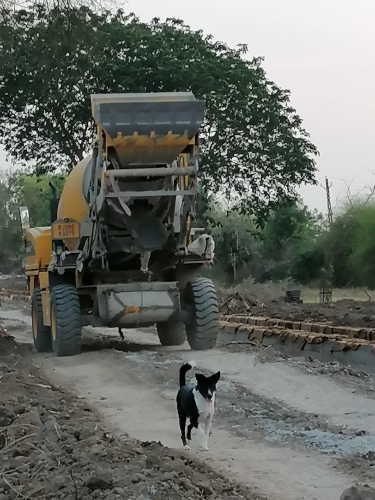 Cement Mixer and Our Dog Doosra May 2025