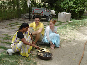 Dough Balls or Battees Cooked Traditionally