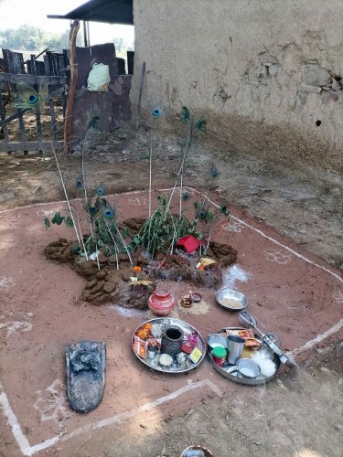 Govardhan Puja Preparations Nov 2024