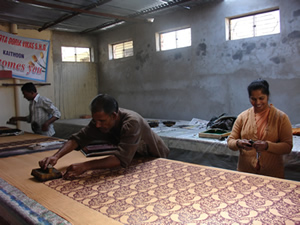 Hand Block Printing