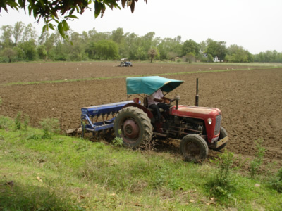 Sowing Soyabean 2011