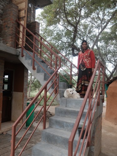 Shyam with Fruti New home Dec 2021