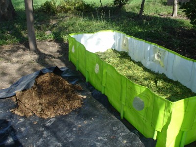 Vermi compost materials