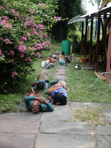 Weeders' Lunch Break and Siesta Sep 2025